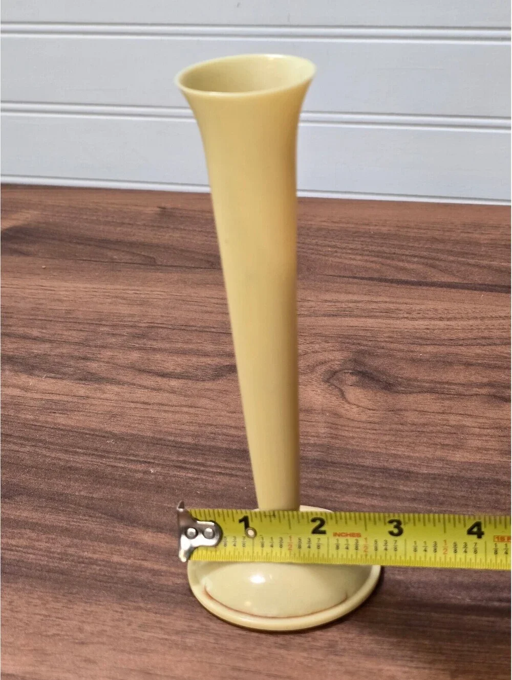 Vintage Cream Celluloid Bud Vase 9